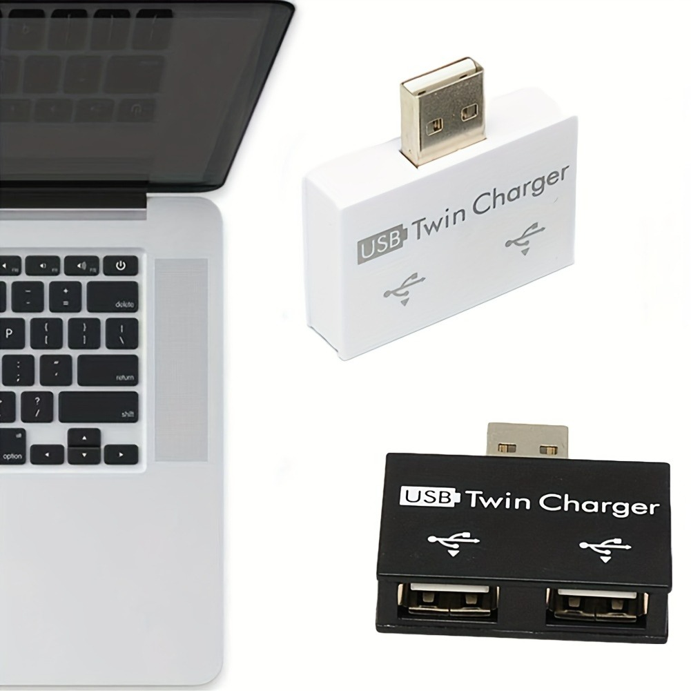 Laptop Accessories And Gadgets - USB2.0 Splitter 1 Man Naar 2