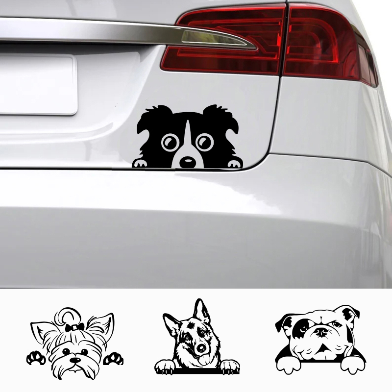 Laptop Accessories And Gadgets - Auto's accessoire stickers grappige hond met
