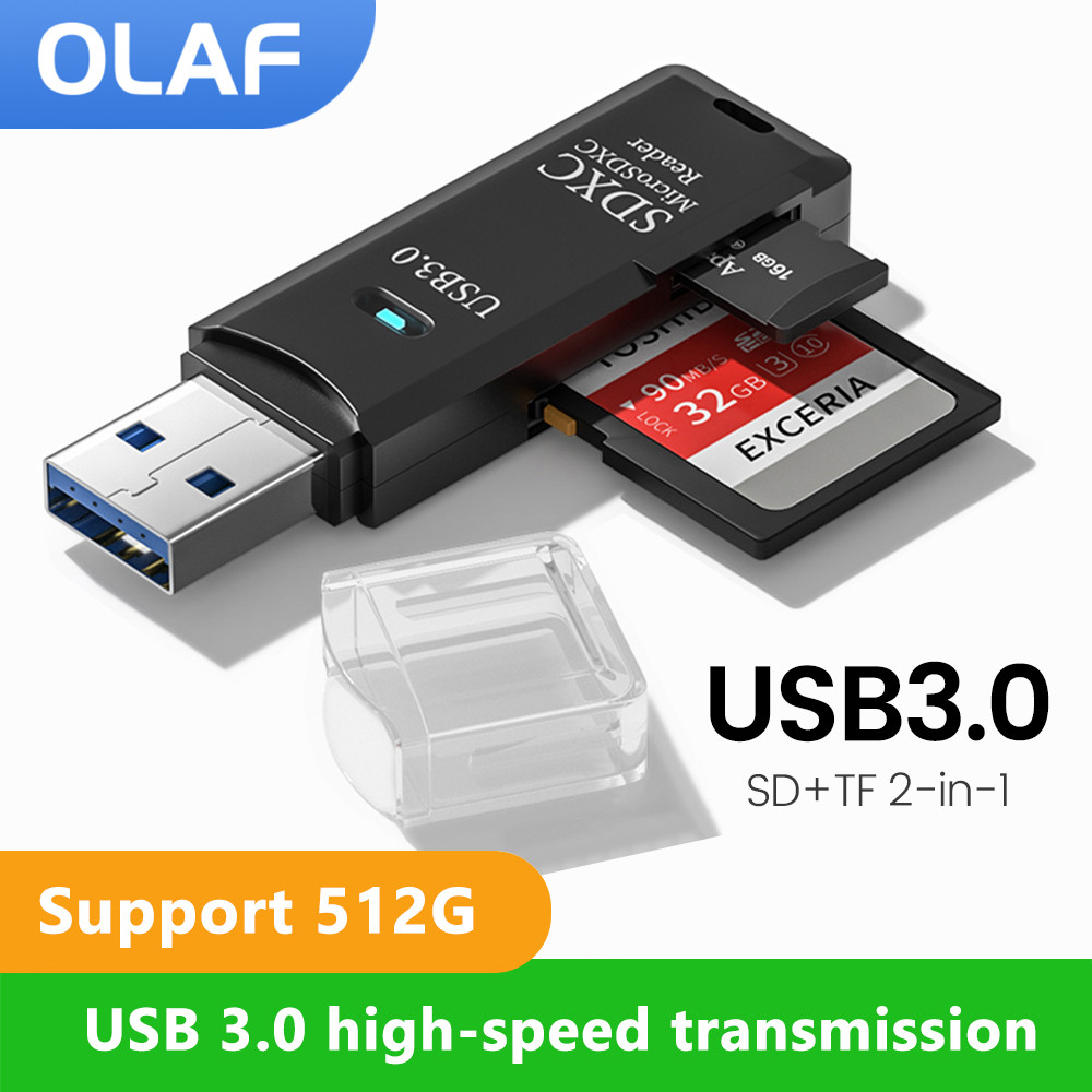 Laptop Accessories And Gadgets - Usb 3.0 2 In 1 Kaartlezer