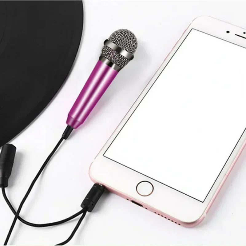 Laptop Accessories And Gadgets - Mini draagbare 3,5 mm stereo studiomicrofoon