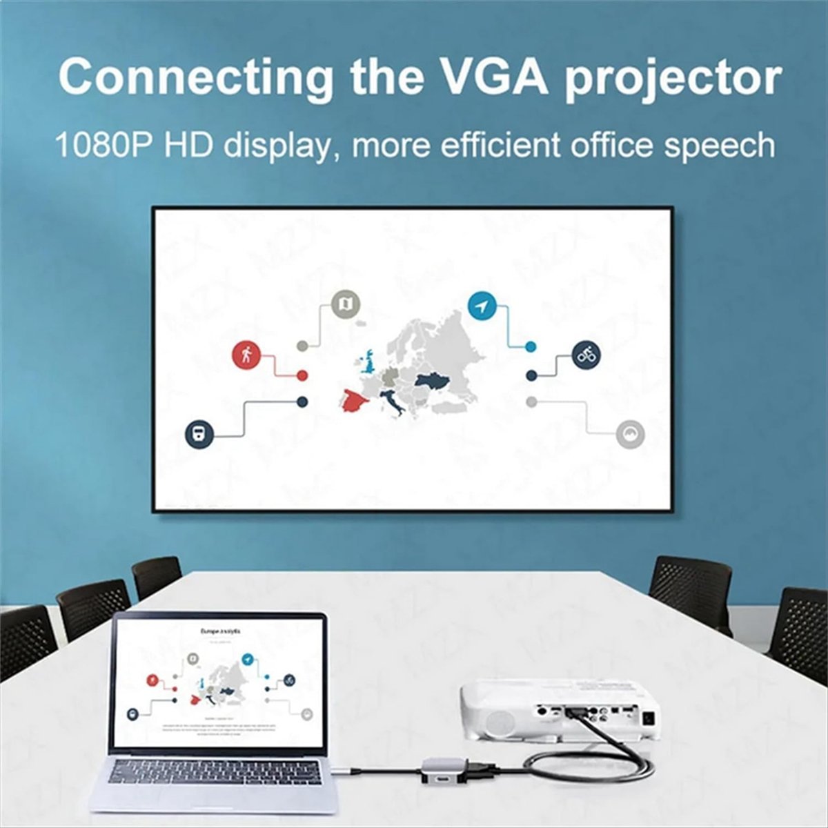 Hdmi Vga Adapter - *A14E USB C dockingstation, 2-in-1 USB-C