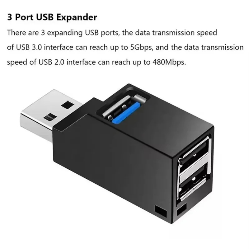 USB 3.0 2.0 Draaibare 3-poorte - Laptop Accessories And Gadgets recensie en prijs