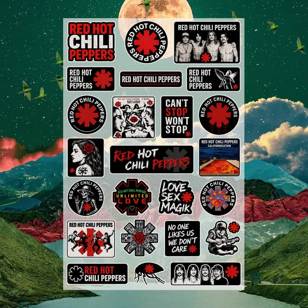 Red Hot Chili Peppers Moto Sti - Laptop Accessories Wallpaper recensie en prijs
