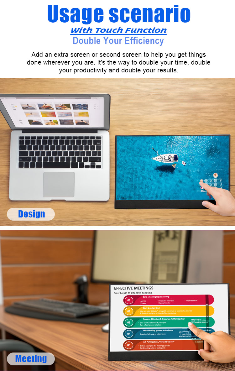 15,6 16 18,4 21,5 inch OLED-sc - Monitor Portable Usb recensie en prijs