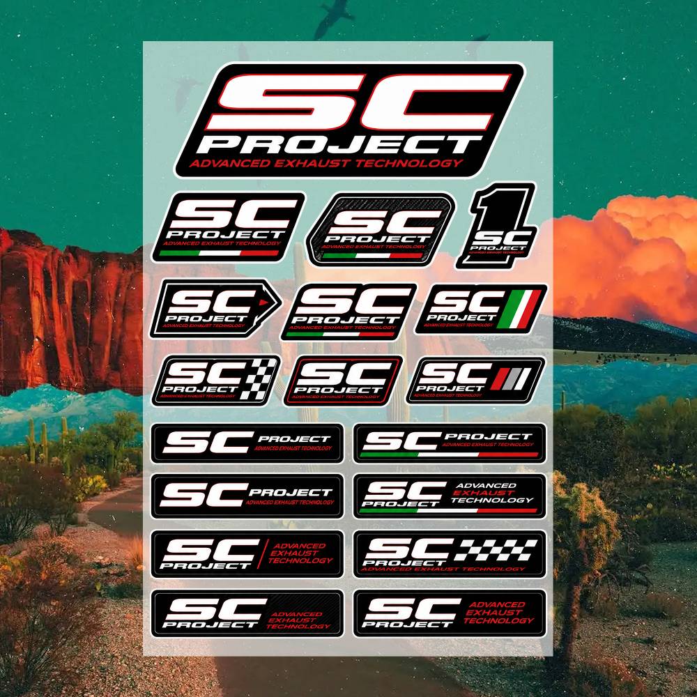 S-C P-project stickers motorfi - Laptop Accessories Wallpaper recensie en prijs