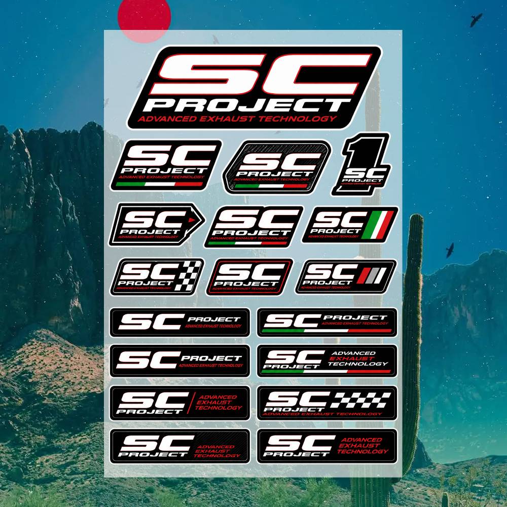 S-C P-project stickers motorfi - Laptop Accessories Wallpaper recensie en prijs