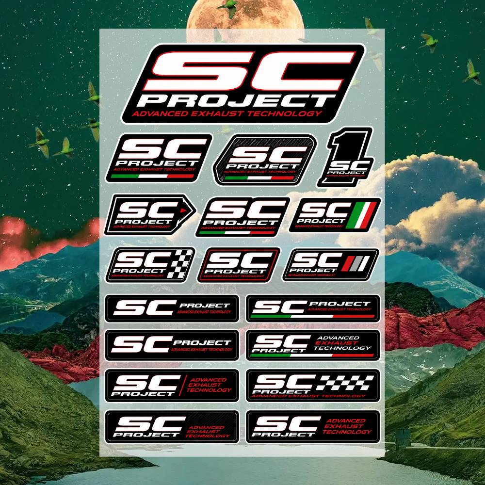 S-C P-project stickers motorfi - Laptop Accessories Wallpaper recensie en prijs