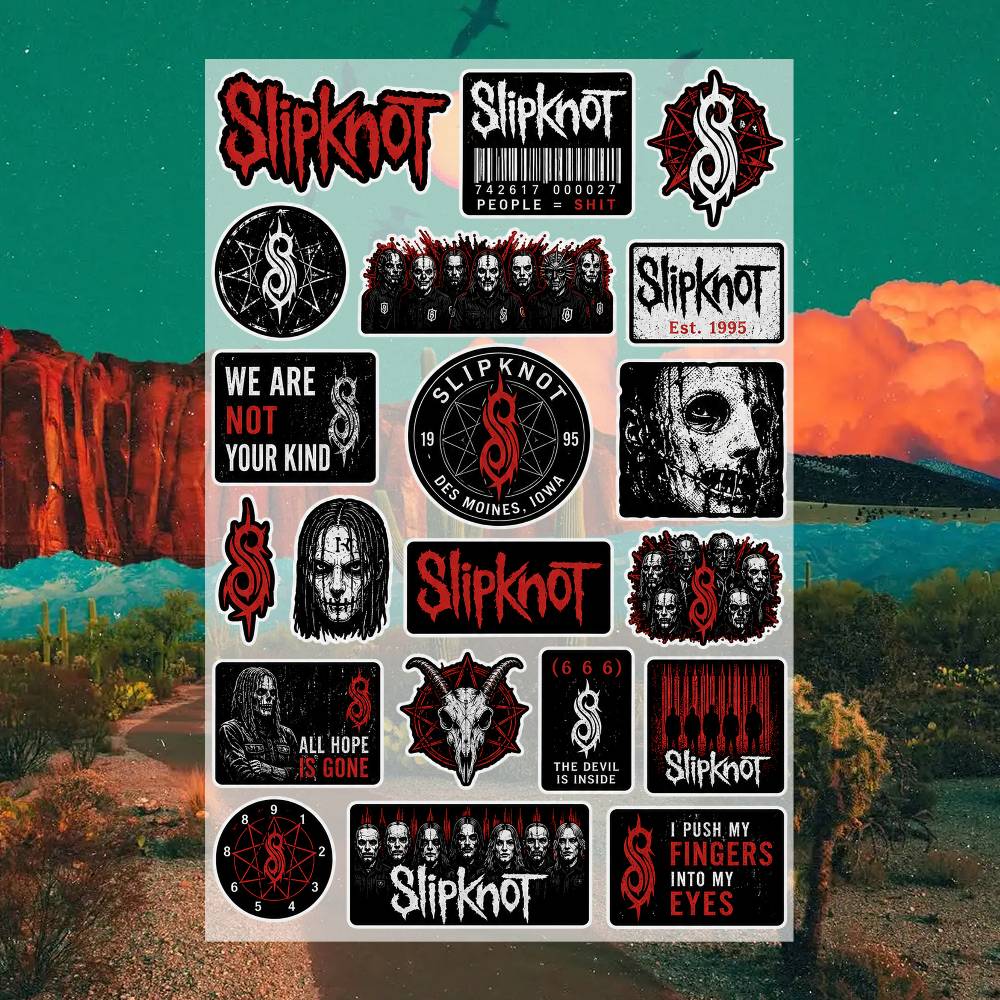 S-lipknot Stickers Moto Sticke - Laptop Accessories Wallpaper recensie en prijs