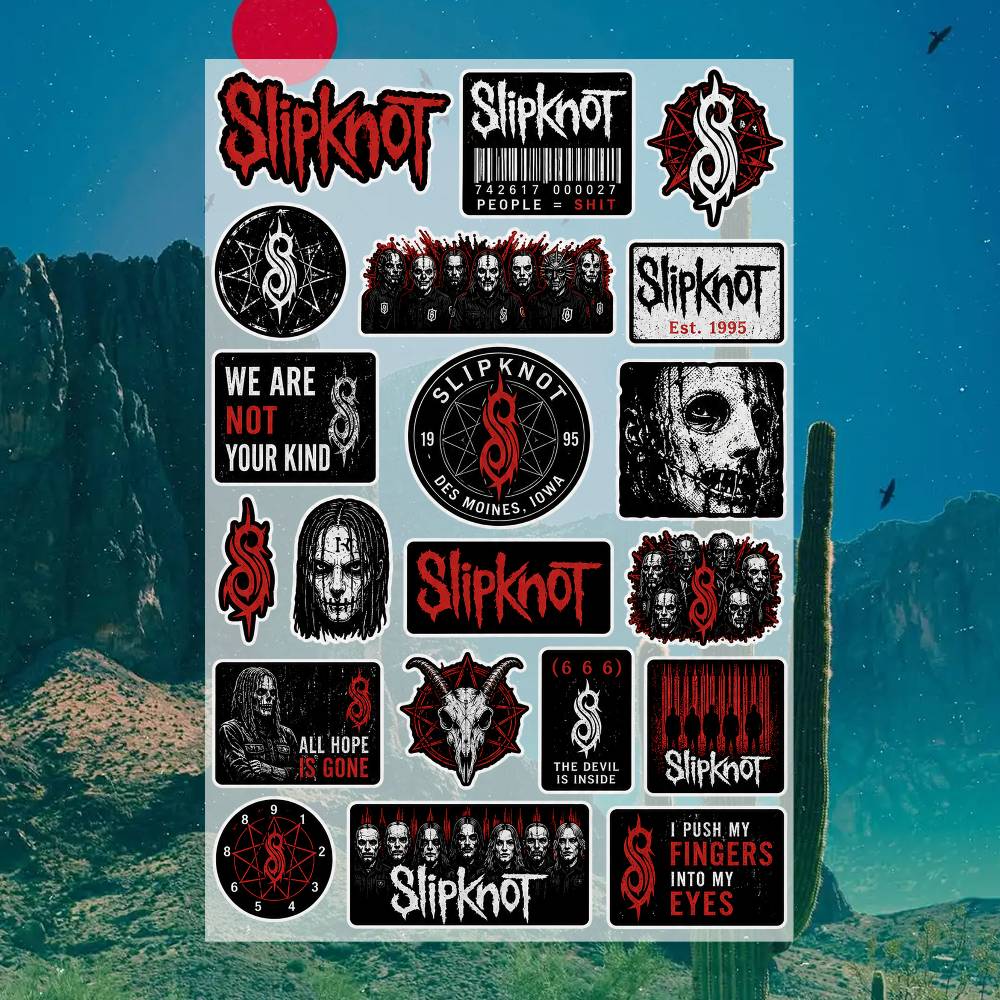 S-lipknot Stickers Moto Sticke - Laptop Accessories Wallpaper recensie en prijs