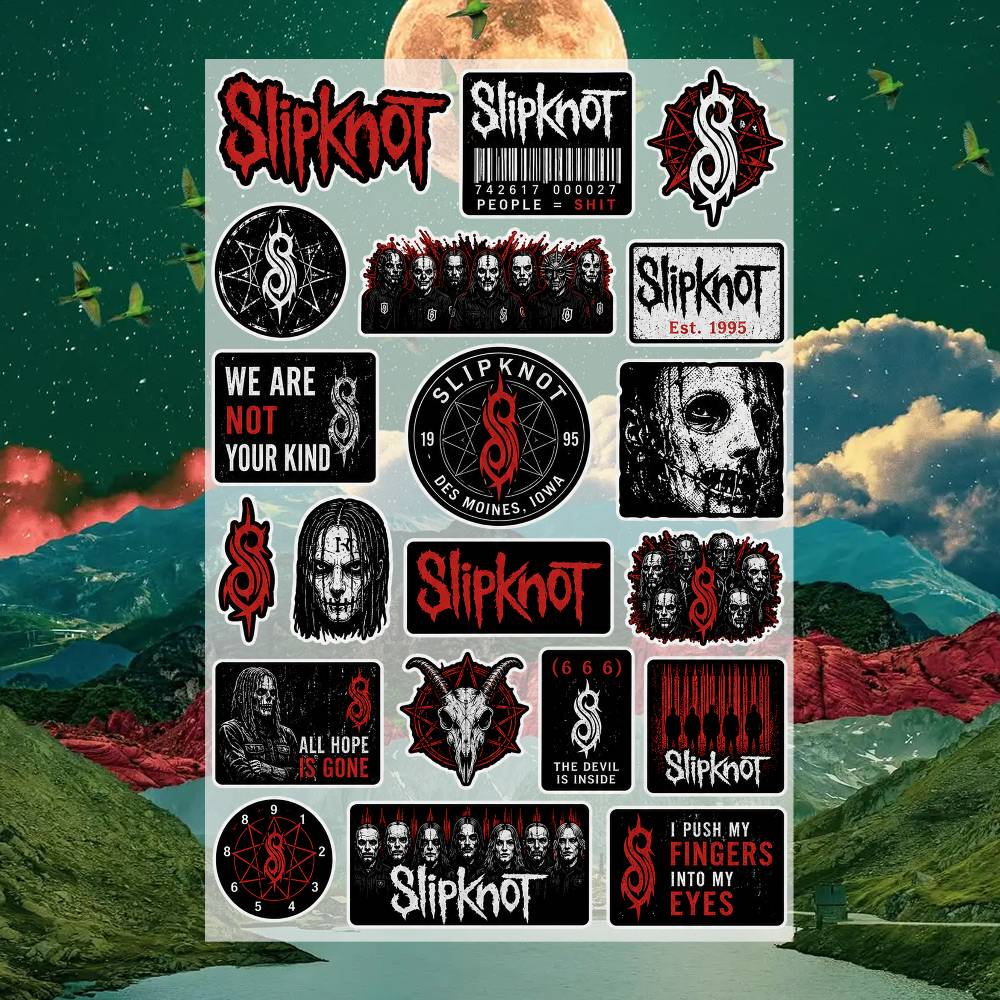 S-lipknot Stickers Moto Sticke - Laptop Accessories Wallpaper recensie en prijs