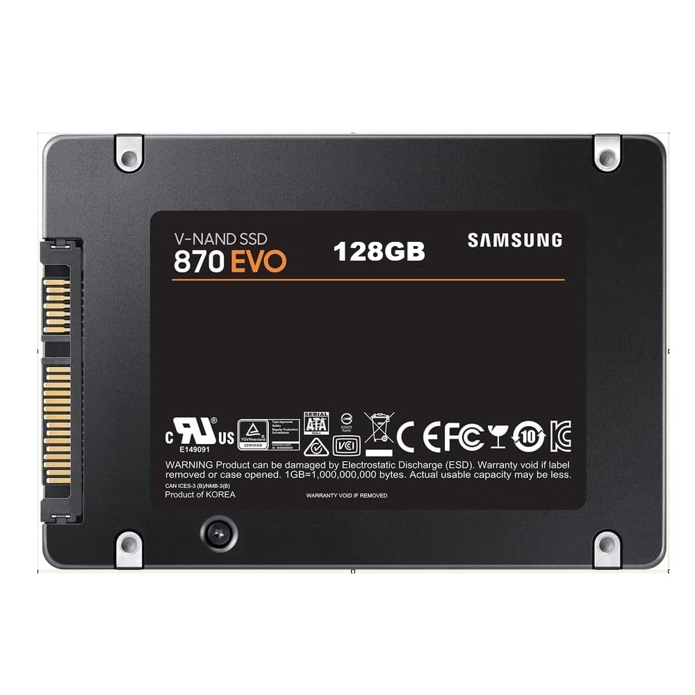 SAMSUNG 870 EVO SSD 128GB SATA - Samsung Ssd Evo 870 recensie en prijs