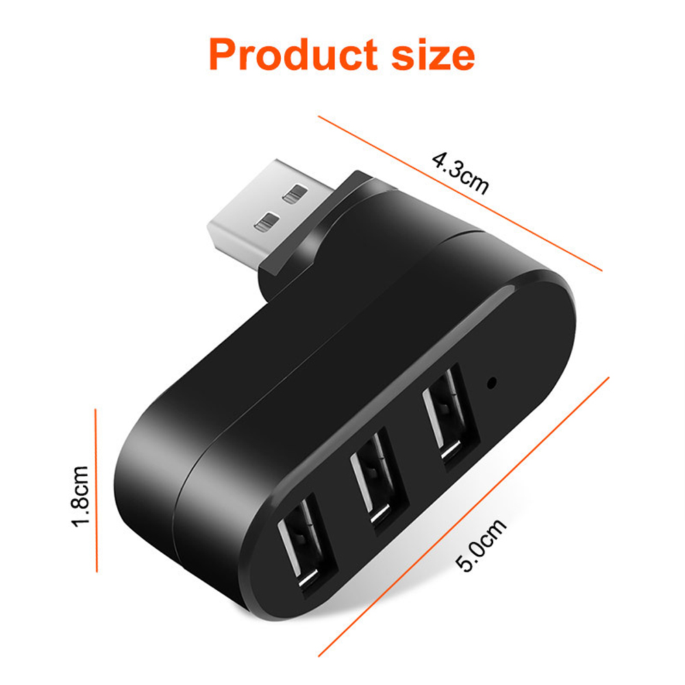 3 Port Multi 2.0 USB HUB Mini  - Laptop Accessories And Gadgets recensie en prijs