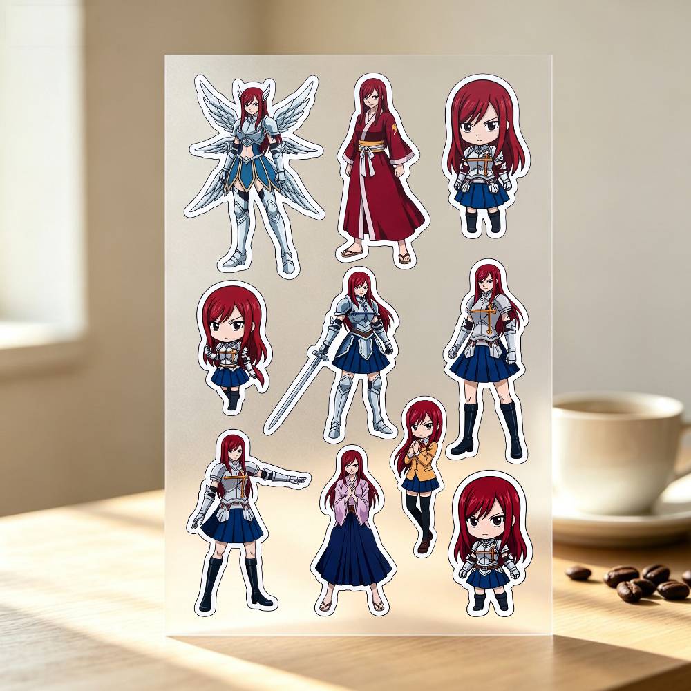 1pc E-rza Scarlet Stickers Aut - Laptop Accessories Wallpaper recensie en prijs