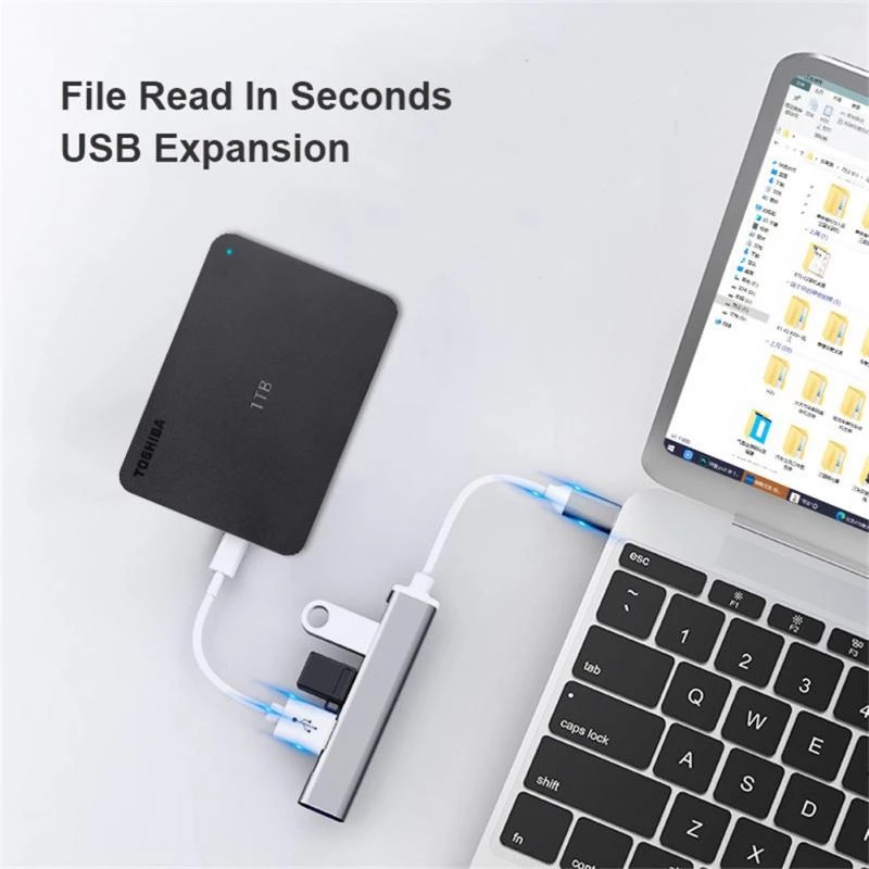 4-in-1 USB C HUB 3.0 Type C 3. - Laptop Accessories And Gadgets recensie en prijs