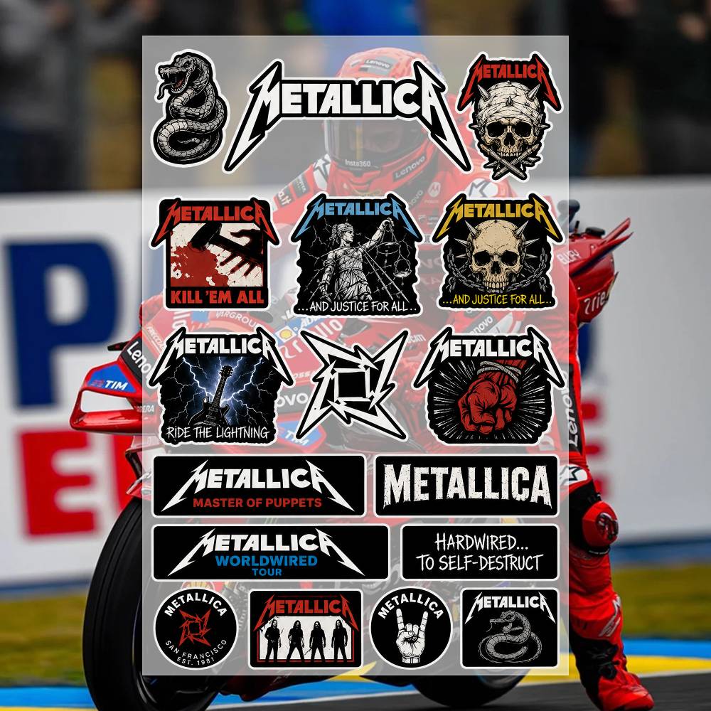 M-Metallica Stickers Moto Stic - Laptop Accessories Wallpaper recensie en prijs