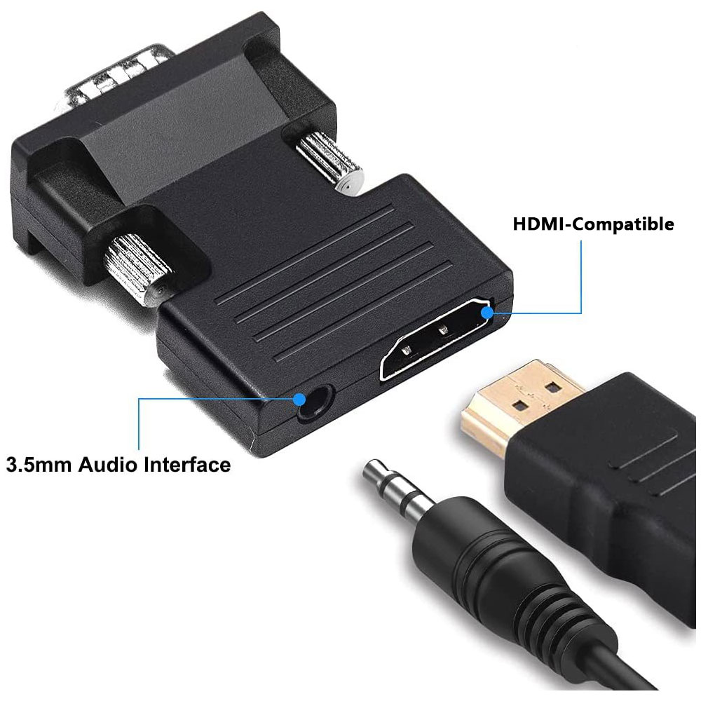 Hdmi-Compatibel Naar VGA Conve - Hdmi Vga Adapter recensie en prijs