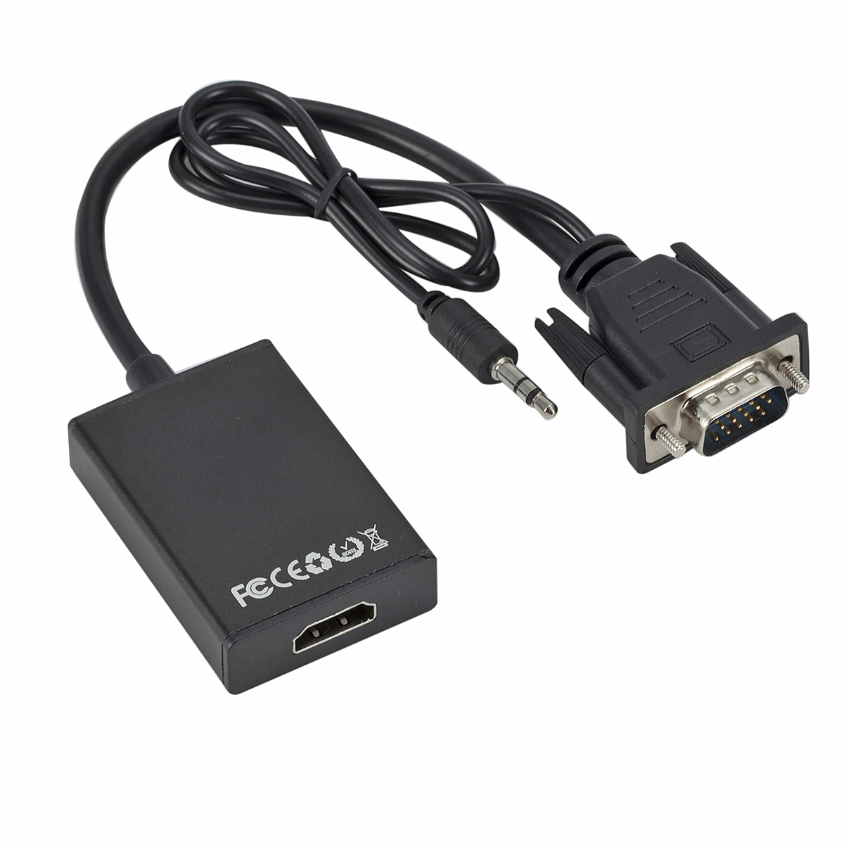 1080P HD VGA NAAR HD met 3,5 m - Hdmi Vga Adapter recensie en prijs