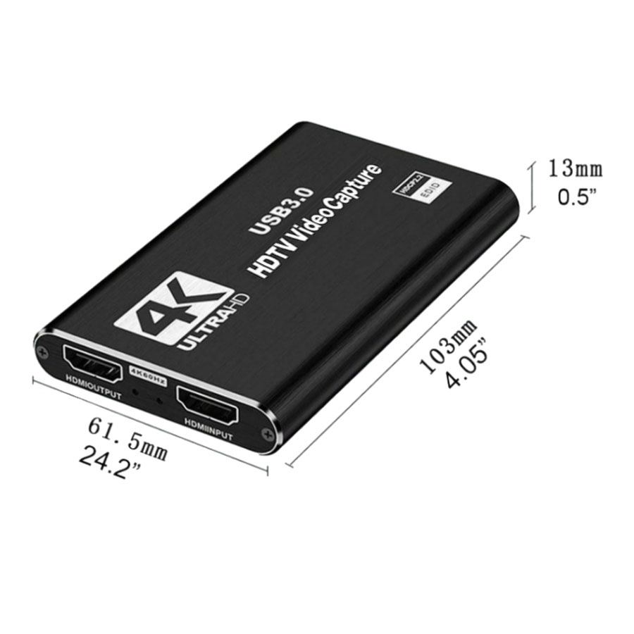 4K USB 3.0 Video Capture Card  - Monitor Portable Usb recensie en prijs