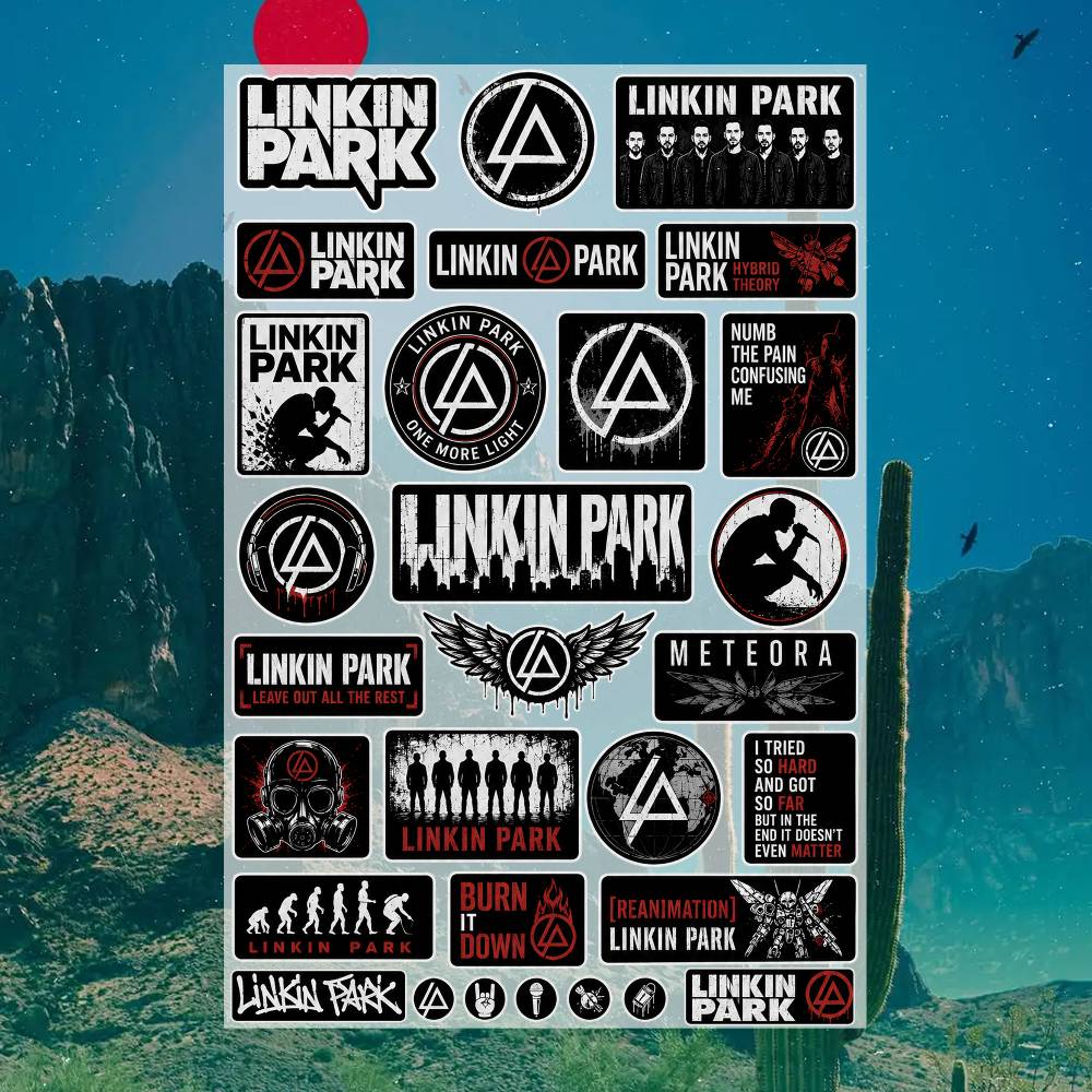 Li-nkin P-ark Stickers Moto St - Laptop Accessories Wallpaper recensie en prijs