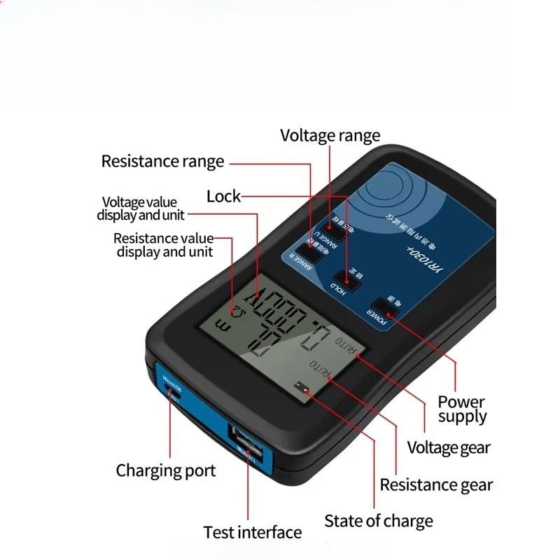 015 Draagbare 8-120V 50A DC Ba - Monitor Portable Usb recensie en prijs