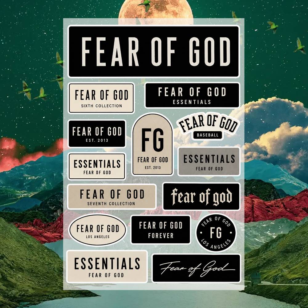 F-EAR OF G-OD Stickers Moto St - Laptop Accessories Wallpaper recensie en prijs