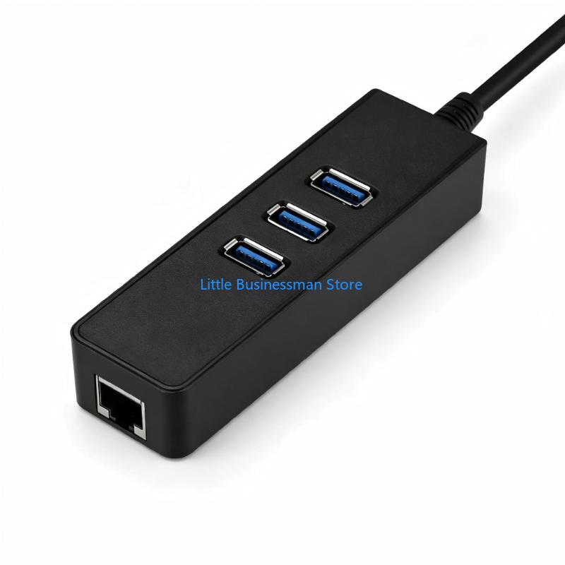 USB Ethernet-adapter met drie  - Laptop Accessories You Need recensie en prijs