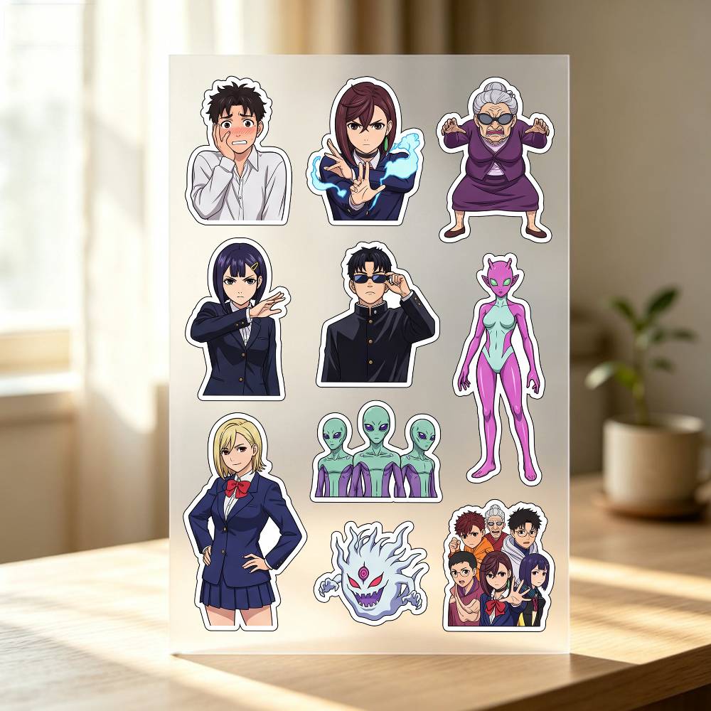 1 st Dan-da-dan Stickers Auto  - Laptop Accessories Wallpaper recensie en prijs