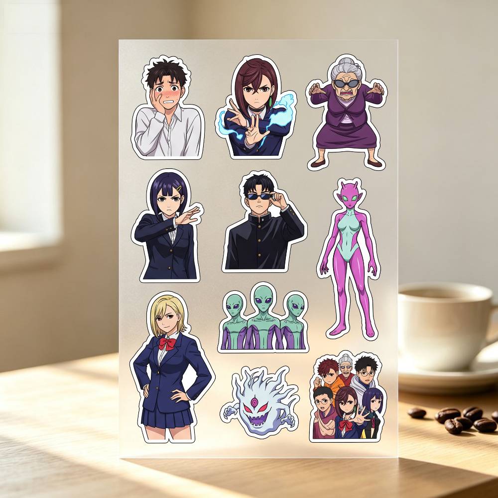 1 st Dan-da-dan Stickers Auto  - Laptop Accessories Wallpaper recensie en prijs