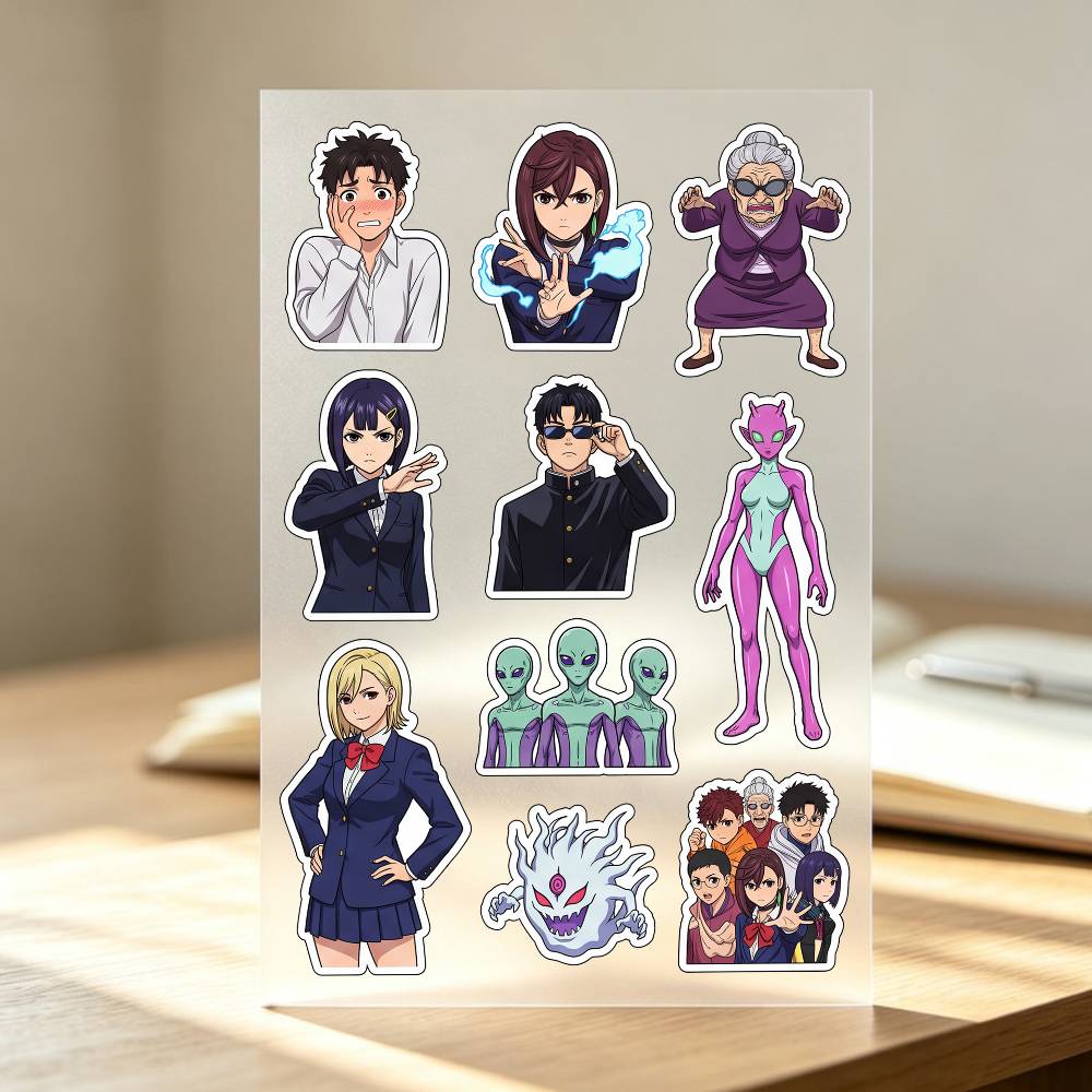 1 st Dan-da-dan Stickers Auto  - Laptop Accessories Wallpaper recensie en prijs