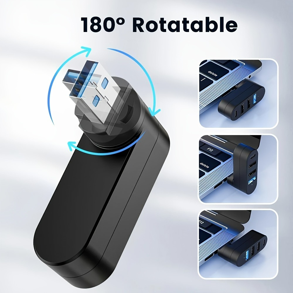 Mini Splitter 4 Poorten USB Hu - Laptop Accessories And Gadgets recensie en prijs