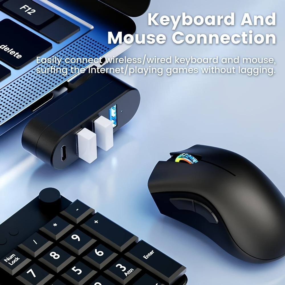 Mini Splitter 4 Poorten USB Hu - Laptop Accessories And Gadgets recensie en prijs