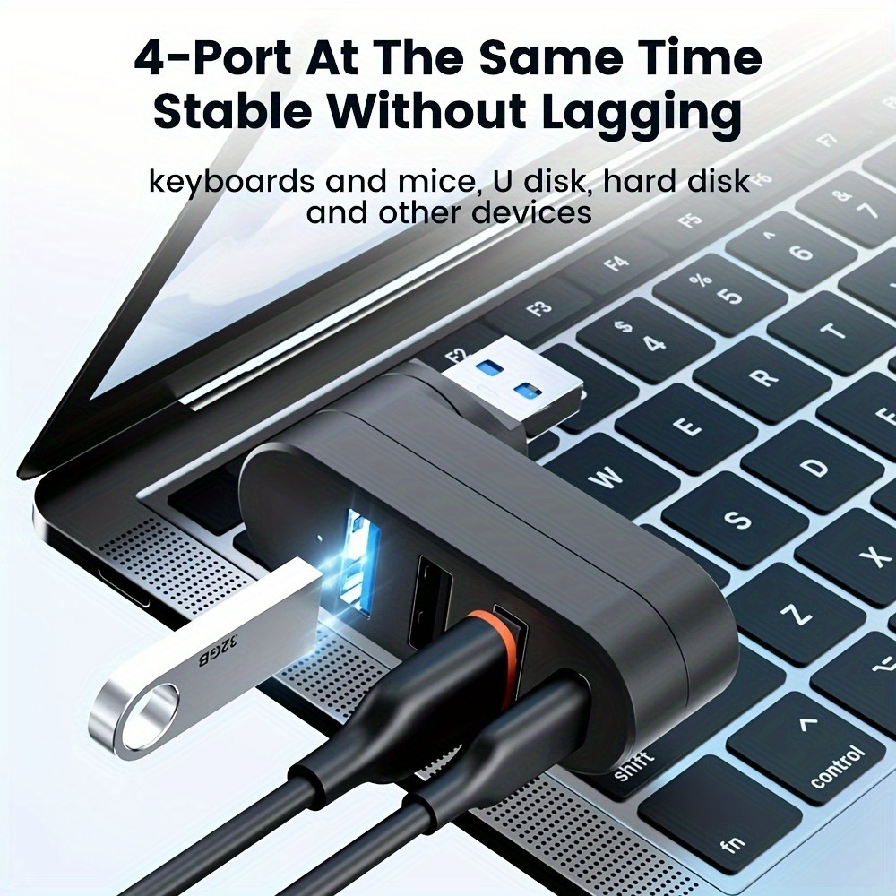 Mini Splitter 4 Poorten USB Hu - Laptop Accessories And Gadgets recensie en prijs