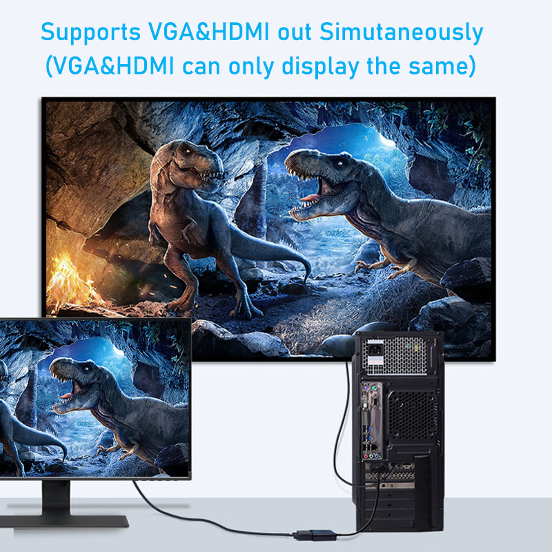 1080P Dvi Naar Vga Hdmi Splitt - Hdmi Vga Adapter recensie en prijs